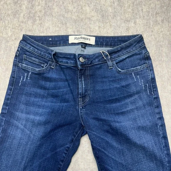 Roy Rogers Mel Woman Denim Super Stretch Jeans Womens‎ Size 31 Bootcut